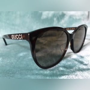 Gucci cat eyes Sunglasses Women’s Havana/Brown Gradient Lenses